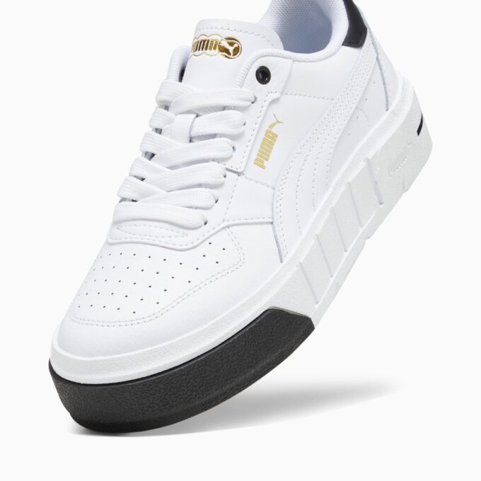 Cali Court store barnesneakers i skinn