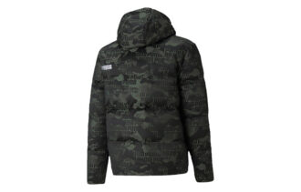 Camo Dunjakke &laquo;Grønn Hvit&raquo;