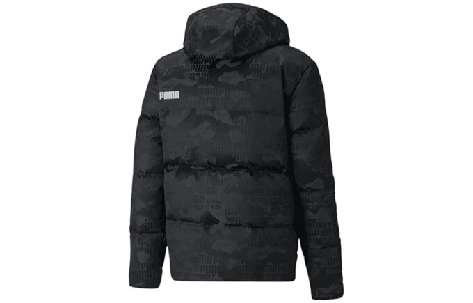 Camo Dunjakke &laquo;Svart Hvit&raquo;