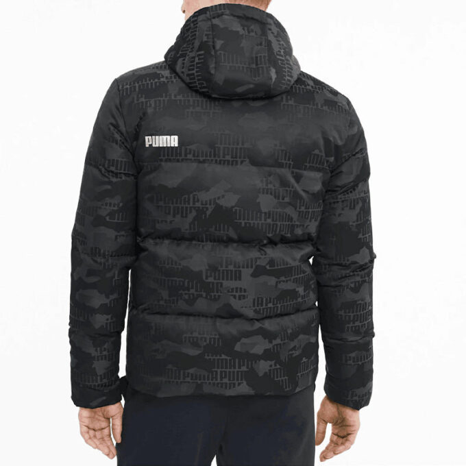 Camo Dunjakke &laquo;Svart Hvit&raquo;