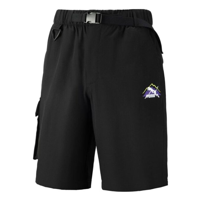 Camping Fjell Cargo Shorts &laquo;Svart&raquo;