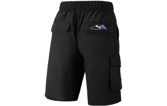 Camping Fjell Cargo Shorts &laquo;Svart&raquo;