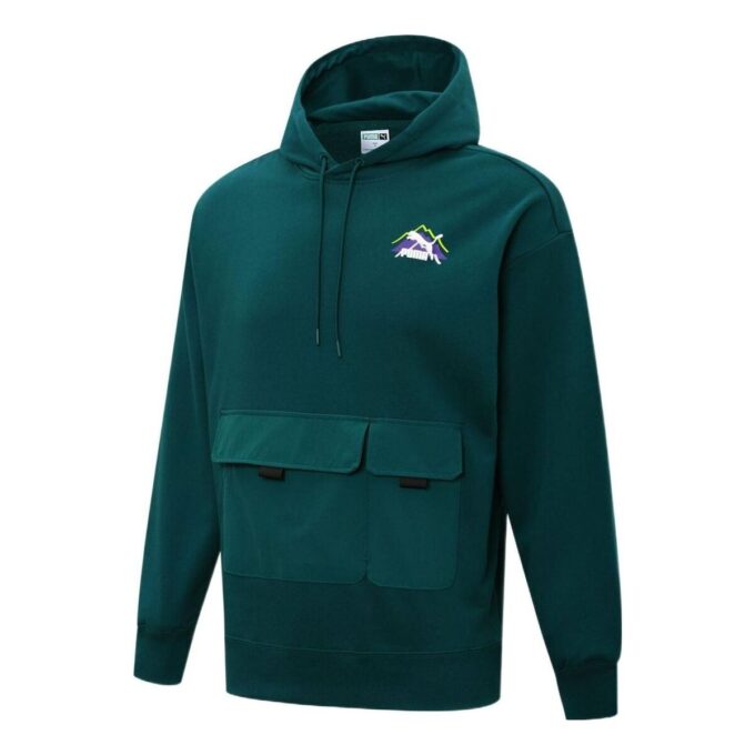 Camping Sportswear Mountain Hoodie &laquo;Grønn&raquo;