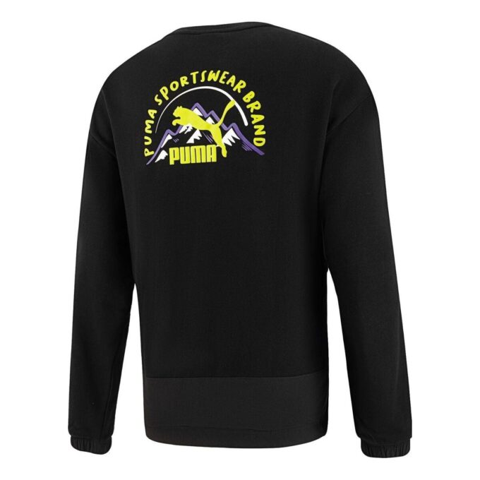 Camping Sportswear Mountain langermet t-skjorte &laquo;Svart&raquo;