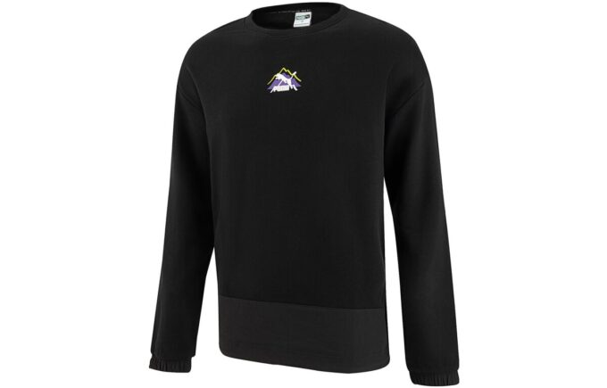 Camping Sportswear Mountain langermet t-skjorte &laquo;Svart&raquo;