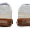 Capris skinn skateboardsneakers &laquo;Hvit&raquo;