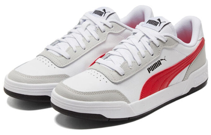Caracal Sneakers Hvit/Rød