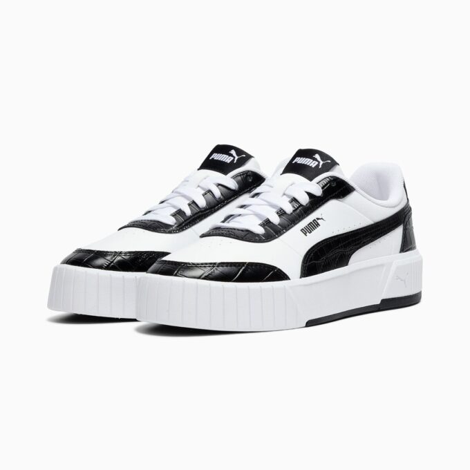 Carina Mia Croc Dame Sneakers med dyreprint