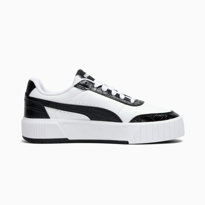 Carina Mia Croc Dame Sneakers med dyreprint
