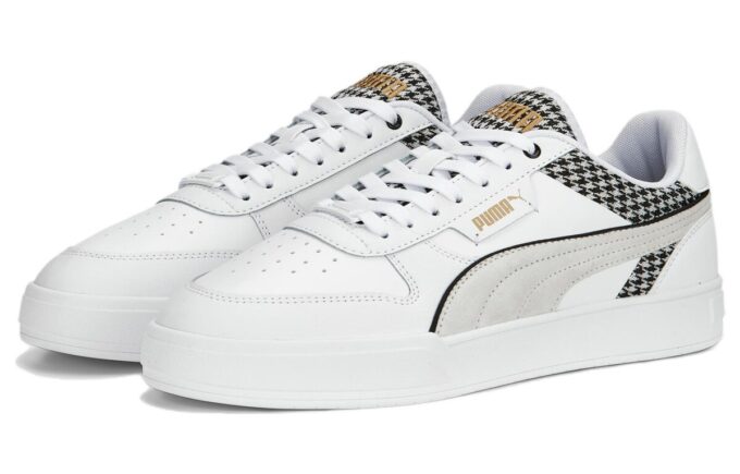 Caven Dime Houndtooth &laquo;Hvitt svart gull&raquo;