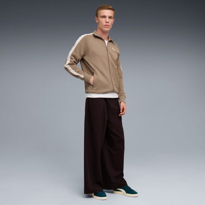 Charles F. Stead V-sneakers i semsket skinn