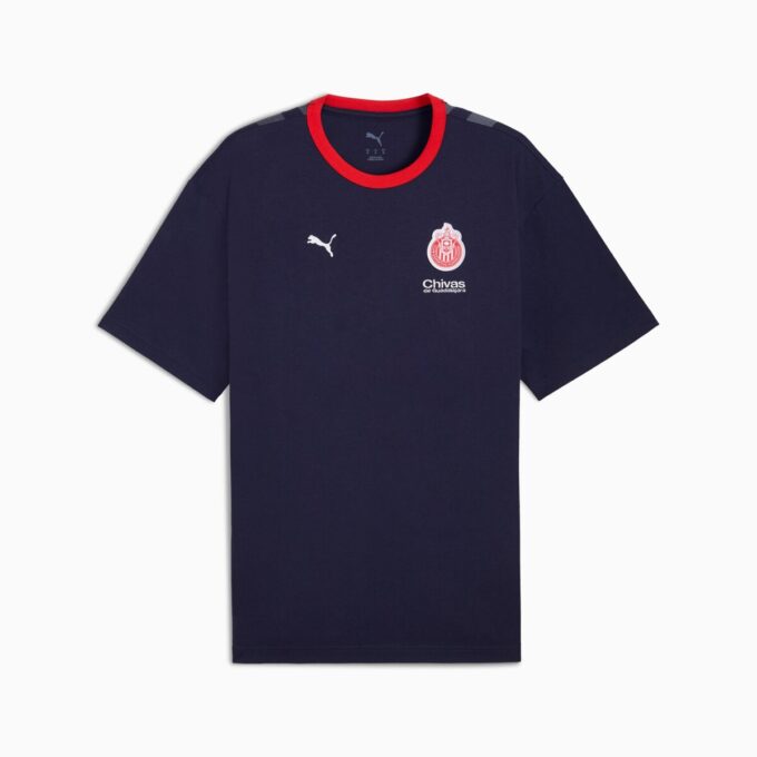 Chivas Menn Avslappet Graphic T-skjorte