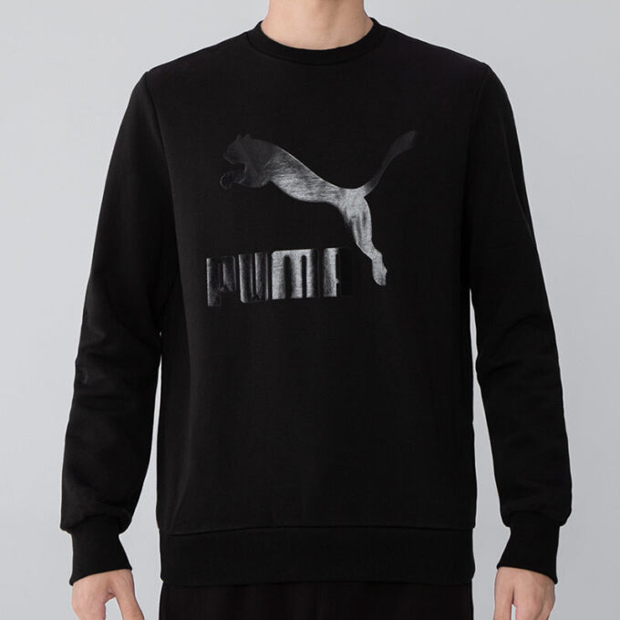Classics Logo Genser med rund hals «Svart»