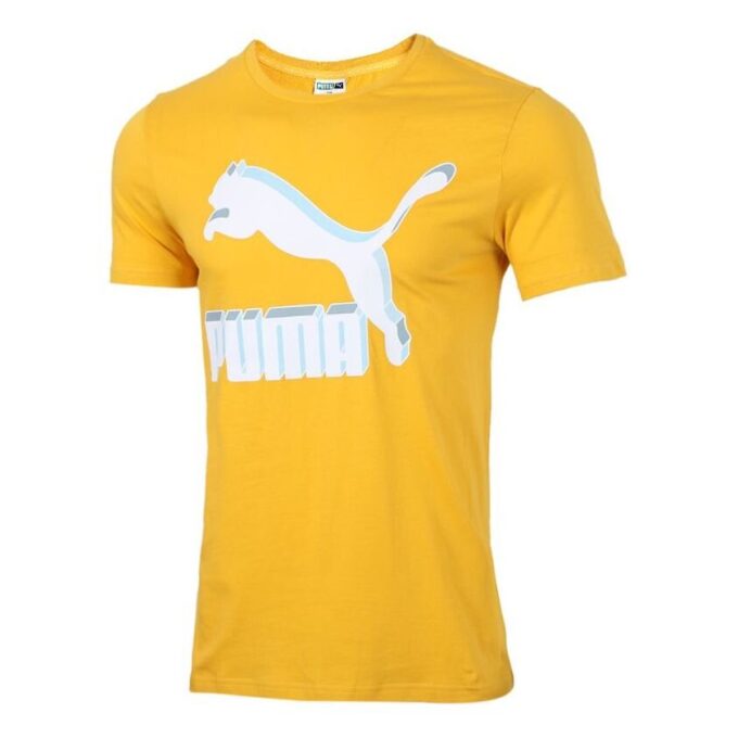 Classics Logo Sport Kortermet T-skjorte Herre Gul