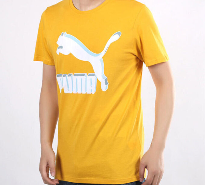 Classics Logo Sport Kortermet T-skjorte Herre Gul