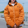 Classics Oversized Kort Polyball Puffer Vinterjakke &laquo;Brun&raquo;