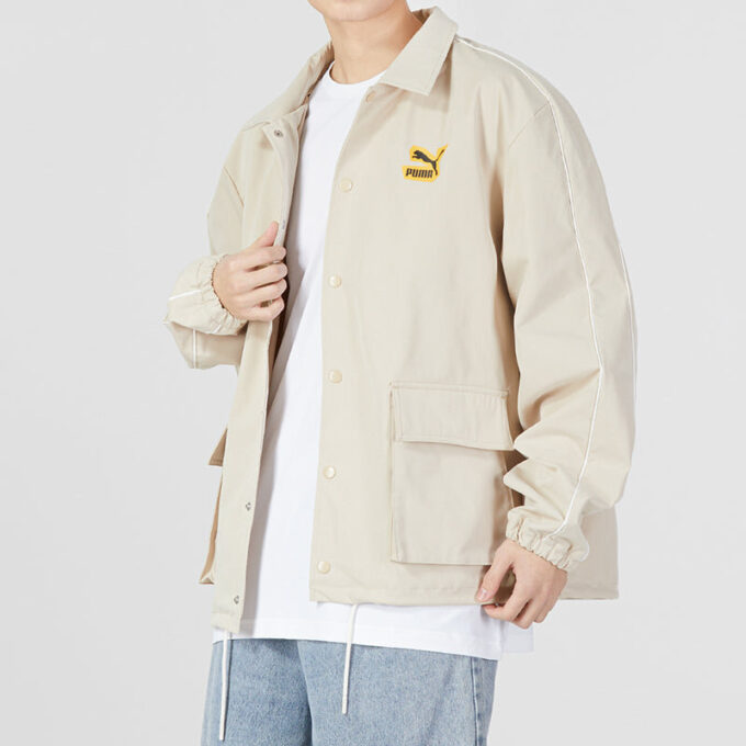Classics Street Sport vevd jakke &laquo;Beige&raquo;