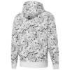 Club All Over Print Full Zip Hettegenser &laquo;Hvit&raquo;