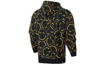 Club AOP Printed Hoodie TR «Svart»