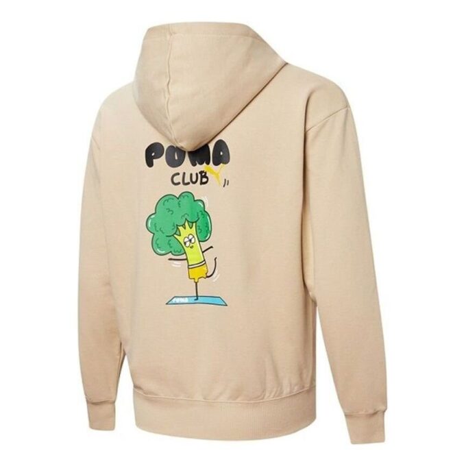 Club Graphic Full Zip Jakke «Beige»