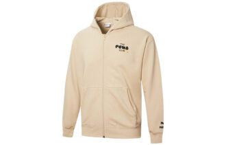 Club Graphic Full Zip Jakke «Beige»