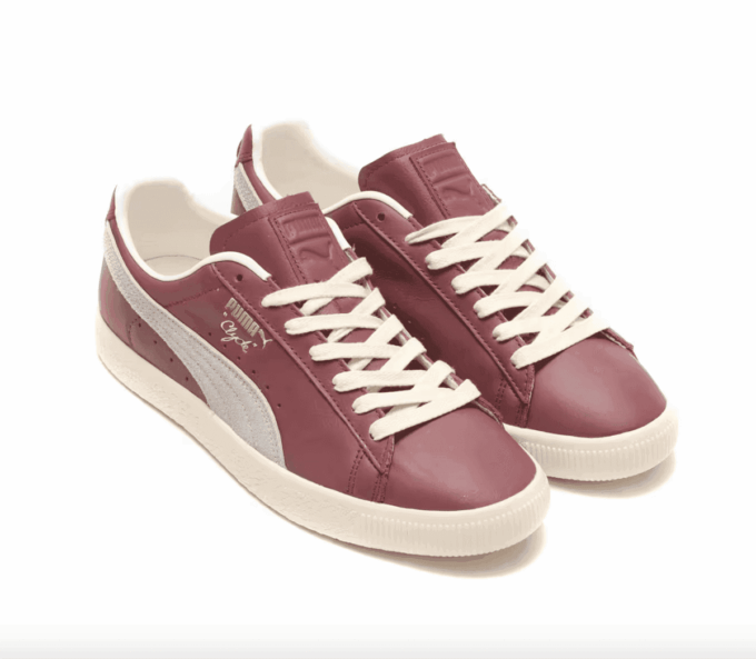 Clyde Base Sneakers &laquo;Wood Violet Frosted Elfenben&raquo;