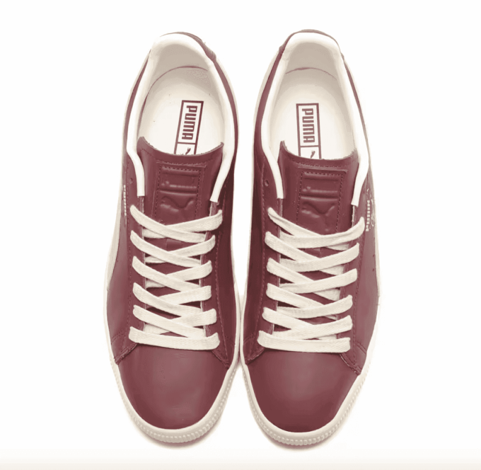 Clyde Base Sneakers &laquo;Wood Violet Frosted Elfenben&raquo;