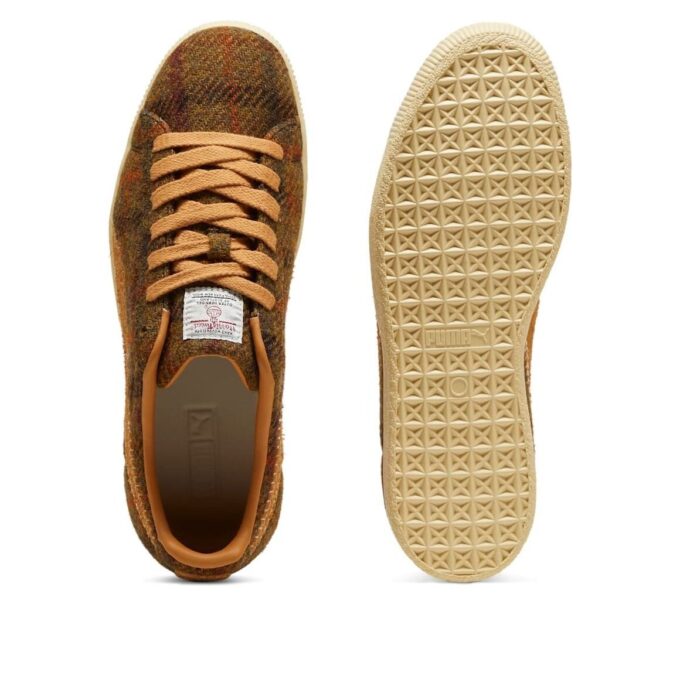 Clyde «Harris Tweed Kamille Karamell Latte»