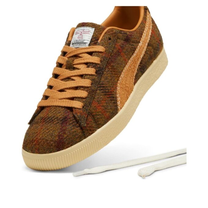 Clyde «Harris Tweed Kamille Karamell Latte»