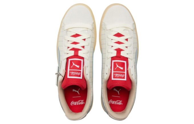 Coca-Cola x Suede «Slate Pinstripes»