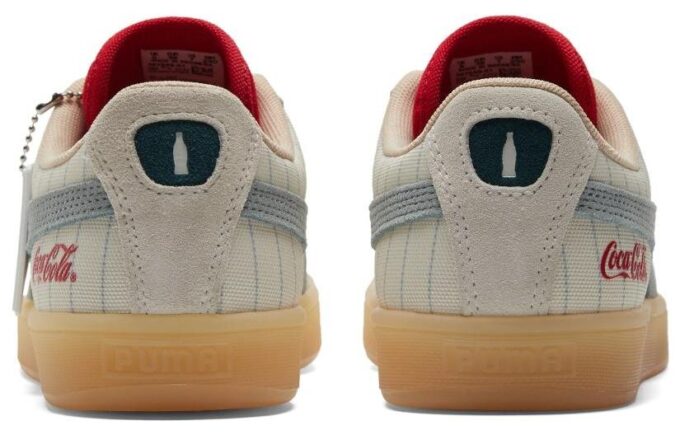 Coca-Cola x Suede «Slate Pinstripes»