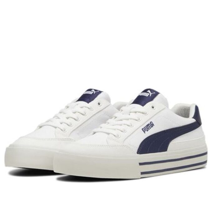 Court Classic Vulc FS &laquo;Hvit Marineblå&raquo;