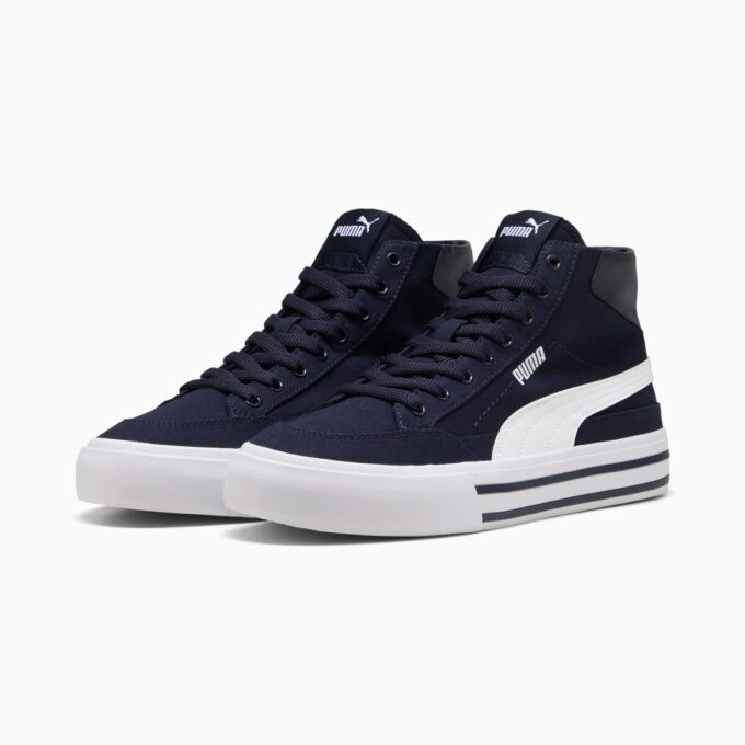 Court Classic Vulcanized Formstrip Herre Mid Top Sneakers