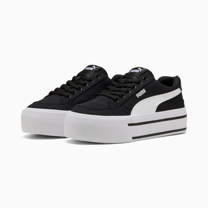 Court Classic Vulcanized Platform Sneakers for kvinner