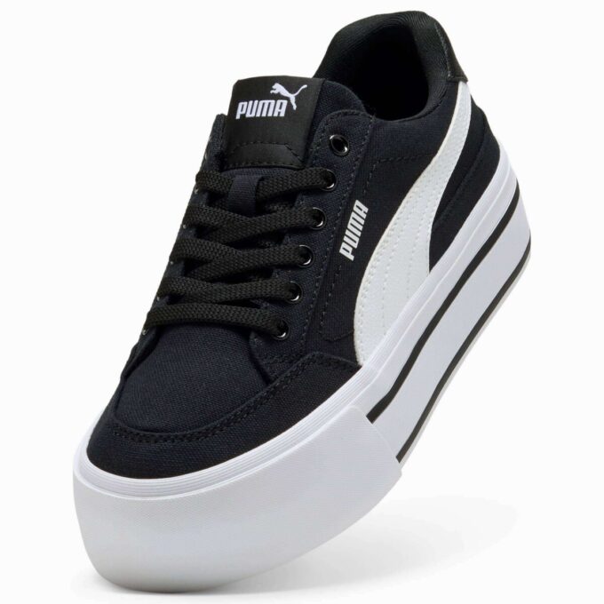 Court Classic Vulcanized Platform Sneakers for kvinner