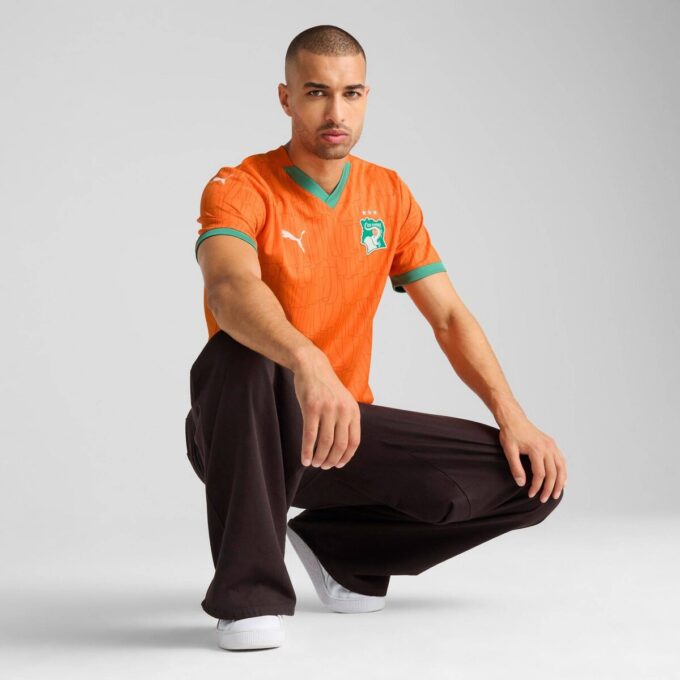Côte d’Ivoire 2025 Hjemmekopi-trøye fotball for menn