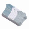 Dame Half Terry Quarter Crew-sokker (6 par)