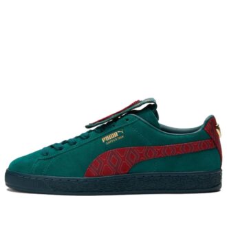 Dapper Dan x Suede «Jacquard-trykk – Varsity Green»