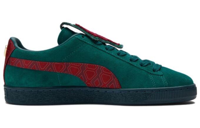 Dapper Dan x Suede «Jacquard-trykk – Varsity Green»