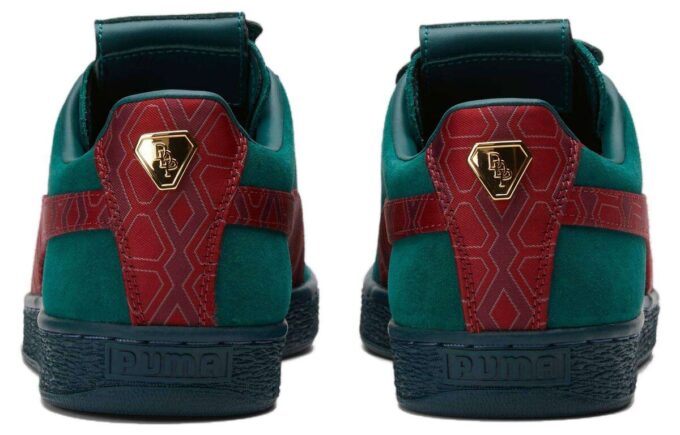 Dapper Dan x Suede «Jacquard-trykk – Varsity Green»
