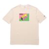 Downtown Graphic T-skjorte «Beige Rosa Grønn»