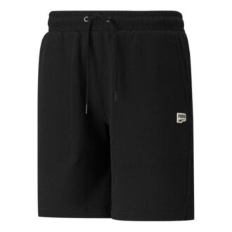 Downtown Shorts Tr Brodert Logo Snor Sports Svart