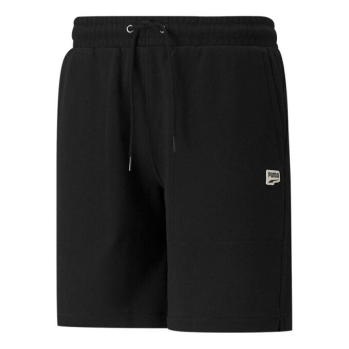 Downtown Shorts Tr Brodert Logo Snor Sports Svart
