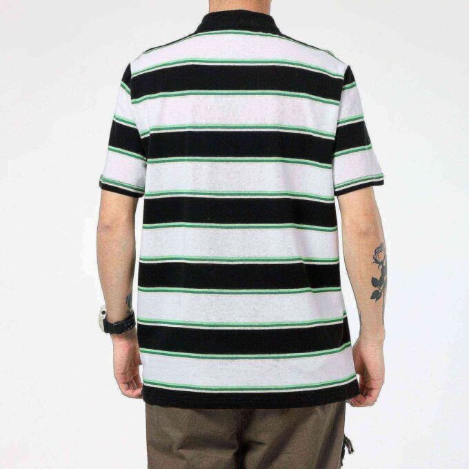 Downtown Stripe Polo T-skjorte &laquo;Hvit&raquo;