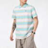 Downtown Stripe Polo T-skjorte &laquo;Hvit&raquo;