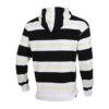 Downtown Striped Hoodie &laquo;Svart Hvit Grønn&raquo;
