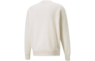 Downtown Waffle Crew Neck Genser «Hvit»