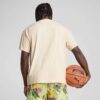 Dunked In Florals herre basketballt-t-skjorte