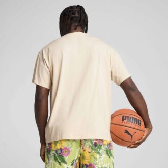 Dunked In Florals herre basketballt-t-skjorte