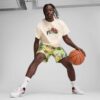 Dunked In Florals herre basketballt-t-skjorte